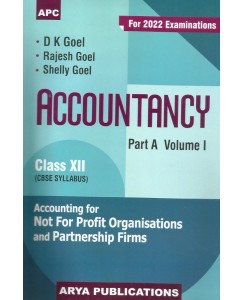 Accountancy Part A (Vol I) For Class-12